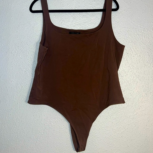 Banana Republic Tops - Banana Republic Coffee Bodysuit